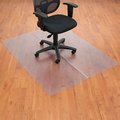 Global Industrial Interion Office Chair Mat for Hard Floor, 36W x 48L, Straight Edge 695520